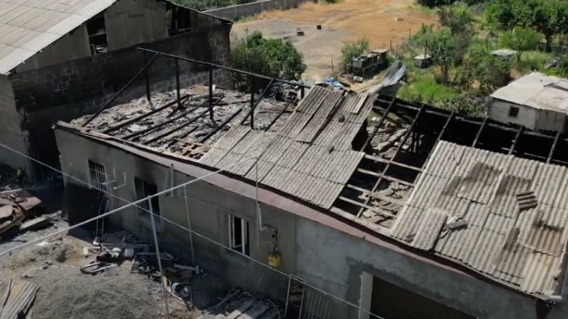 Այրվել էր գյուղի տներից մեկը՝ գույքով և հարակից երկու տների տանիքները