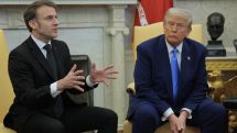 Trump offers Macron marriage advice after slap by wife