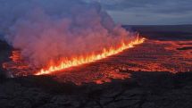 Вулкан Сундхнукур угрожает столице Исландии