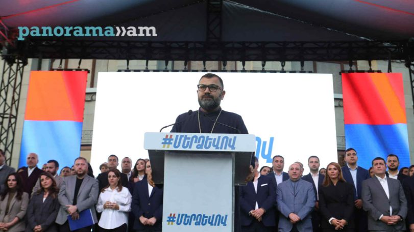 Մի՞թե հոգևորականներս զբաղվում ենք քաղաքականությամբ. Հայր Շահե ծայրագույն վարդապետ Անանյան