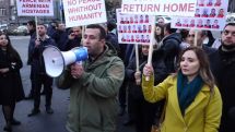 «Ազատությո՛ւն պատանդներին», Բաղրամյան պողոտայում շարունակվում է գերիների վերադարձի պահանջով ակցիան