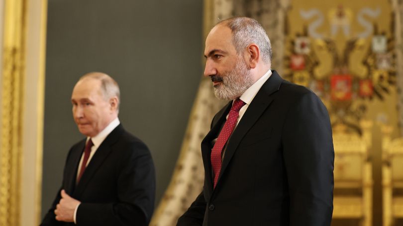 Никол Пашинян направил телеграмму соболезнования Владимиру Путину
