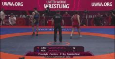 Armenia's Arsen Harutyunyan advances to European Championships semifinals