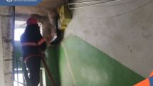 Пожар в подъезде одного из домов в армянском Ванадзоре: эвакуированы 15 жильцов, 1 из них госпитализирован