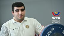Weightlifter Harutyun Hovhannisyan wins silver at World Youth and Junior Championships