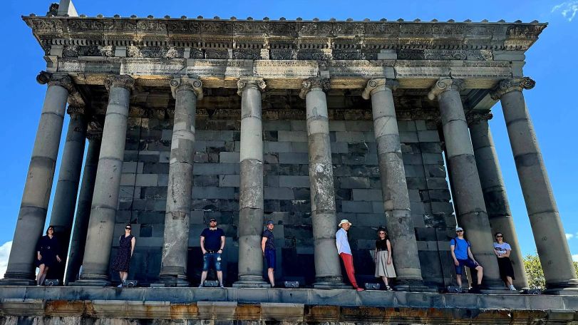 Czech ambassador's classmates visit Armenia