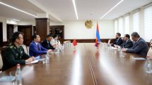 Armenia, China discuss defense cooperation