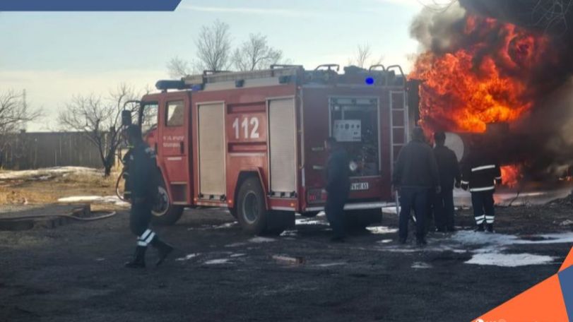 В Талине произошел взрыв на автозаправке