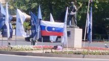 Այսպիսի դրոշ էր այսօր հայտնվել Երևանի կենտրոնում. Ահազանգ