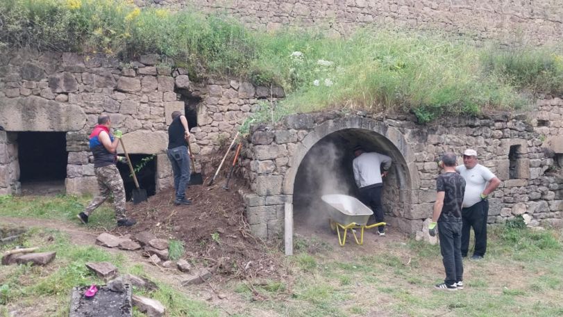 Archaeological discoveries at Tatev monastery complex