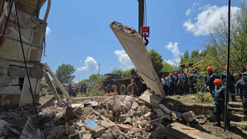 Authorities probing deadly apartment explosion in Armenian town