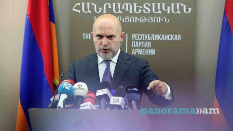 Armen Ashotyan accuses Pashinyan of enabling OSCE Minsk Group dissolution