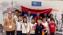 Հայ պատանիները Եվրոպայի արագ և կայծակնային շախմատի առաջնությունում նվաճել են 2 ոսկե, 1 արծաթե և 3 բրոնզե մեդալ