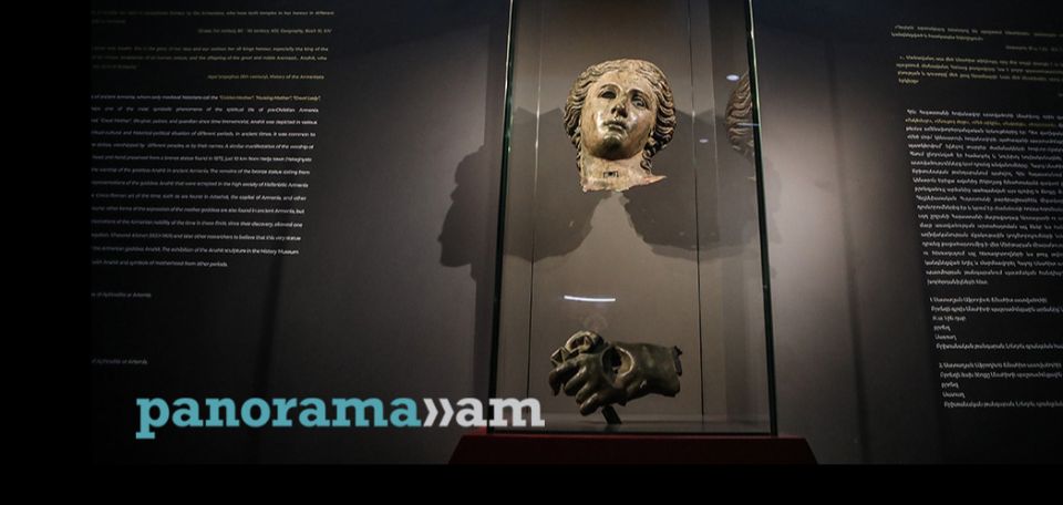 Goddess Anahit statue to be on display in Armenia till April 10