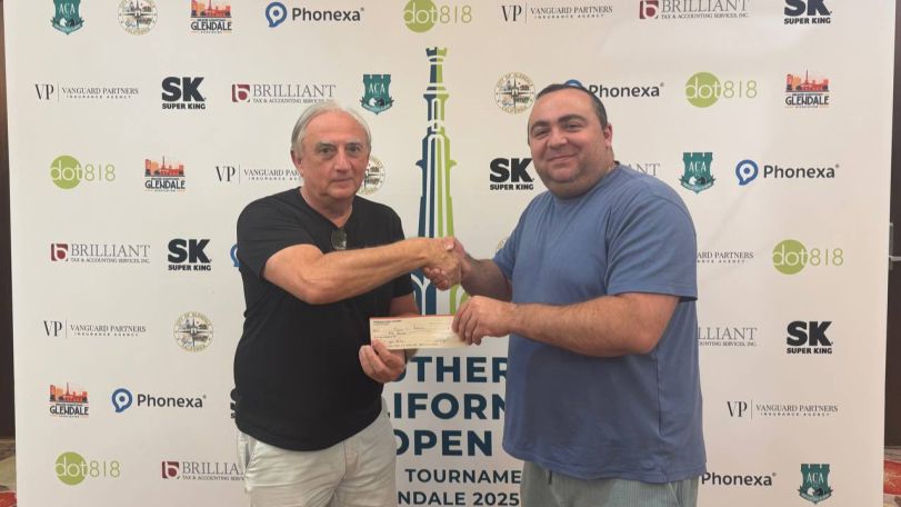 Armenian GM named sole winner of Blitz Chess Tournament