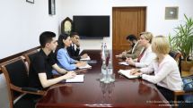 Անահիտ Մանասյանն ընդունել է Հայաստանում ԿԽՄԿ-ի պատվիրակության ղեկավարին