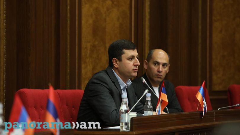 Тигран Абрамян и Мартун Григорян в УИУ посетили архиепископов Микаела и Баграта