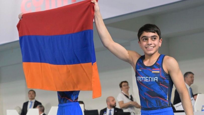 Armenia's Hamlet Manukyan named best male gymnast of Europe