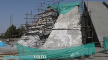 Հայոց gեղաuպանnւթյան զոհերի հիշատակի օրն այցելուների հոսքին չխոչընդոտելու նպատակով՝ հուշահամալիրի մույթերը հերթով են հիմնանորոգվում