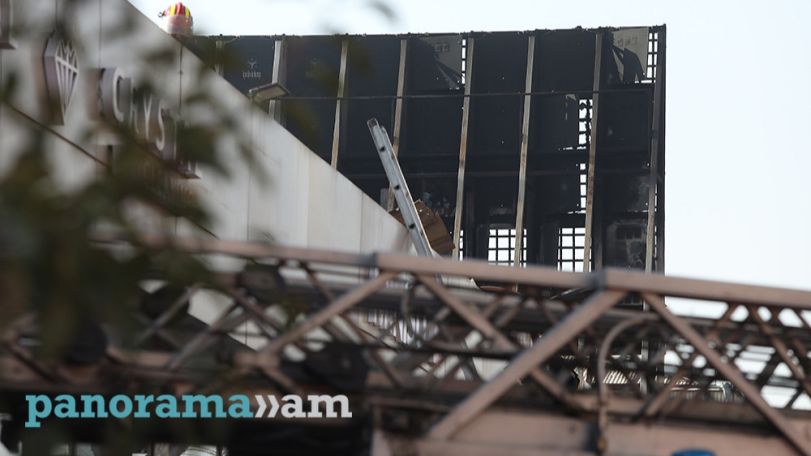 Fire breaks out at Yerevan supermarket