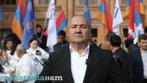 Homeland Party candidate thanks supporters after Vagharshapat vote