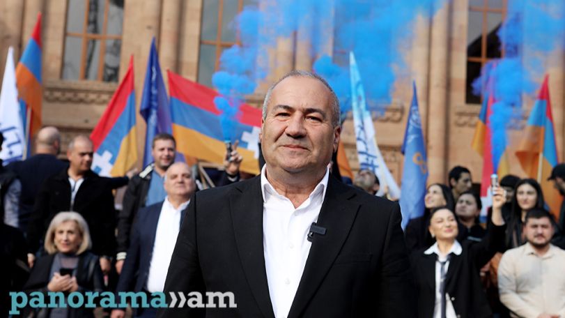 Кандидат от партии «Отечество» Хачик Манукян назвал залог победы оппозиции на выборах в Вагаршапате
