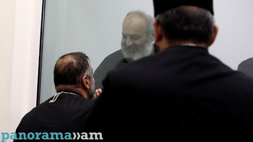 Visiting an Armenian archbishop in prison