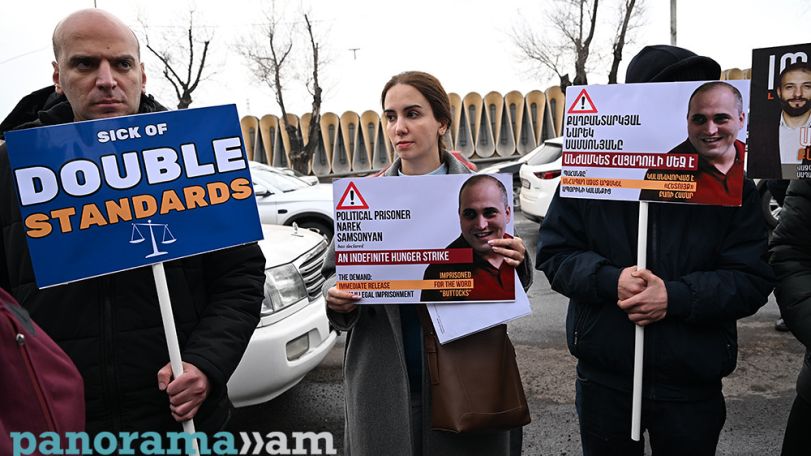 Narek Samsonyan faces critical health risk on 14th day of hunger strike, doctor warns