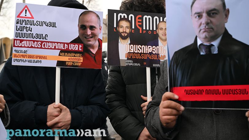 Opposition podcaster Narek Samsonyan faces serious health risks in detention, lawyer warns