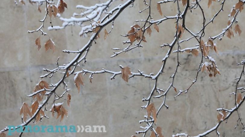Snow, sleet to persist in Armenia today