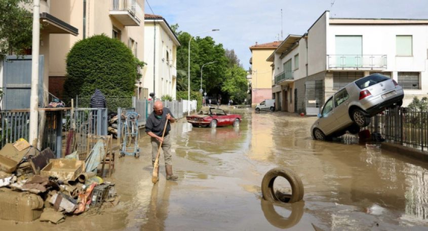Города Италии уходят под воду
