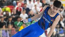 Armenia's Mamikon Khachatryan claims silver at World Gymnastics Championships