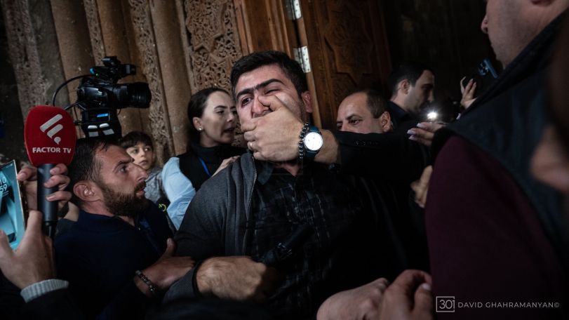 Activist condemns 'fundamental rights violations' at Hovhannavank