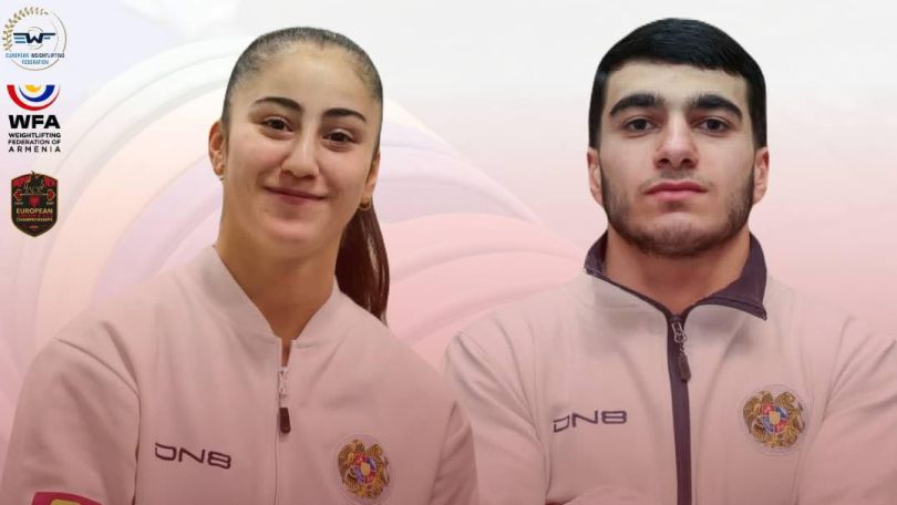 Aleksandra Grigoryan and Tigran Karapetyan named best lifters at European Championships