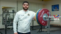 Mnatsakan Abrahamyan wins silver at European Weightlifting Championships