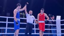 71 կգ քաշային Հարություն Հակոբկոխյան դասական բռնցքամարտով պարտության մատնեց չեխ Թոմաս Օտտային