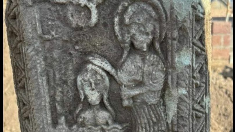 Rare early medieval Christian khachkar discovered in Armenia