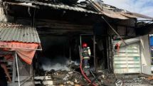 Пожарным удалось потушить пожар на ярмарке в ереванском районе Малатия