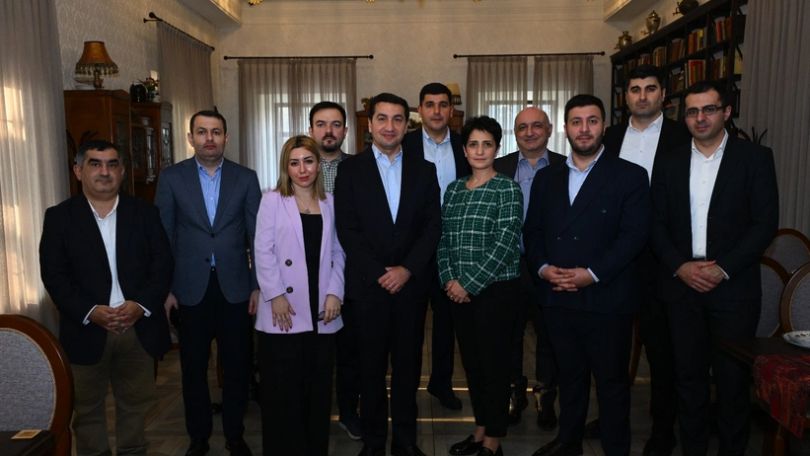Բաքվում գտնվող Հայաստանի քաղհասարակության ներկայացուցիչները հանդիպել են Հաջիևին