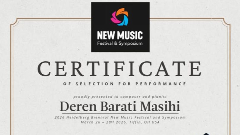 Yerevan Conservatory student’s work named among best at Heidelberg New Music Festival