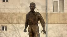 Statue honoring fallen hero Robert Abajyan unveiled outside Yerevan school