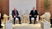 Աբու Դաբիում մեկնարկել է Փաշինյան-Ալիև հանդիպումը