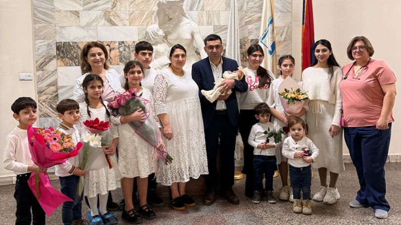 Ծնվել է այս ընտանիքի 11-րդ բալիկը