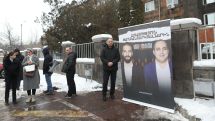 Armenian opposition podcasters' detention sparks protest ahead of court hearing