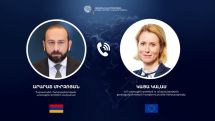Մերձավոր Արևելքում ստեղծված իրավիճակին հեռախոսազրույցում անդրադարձել են Միրոզյանն ու Կալասը