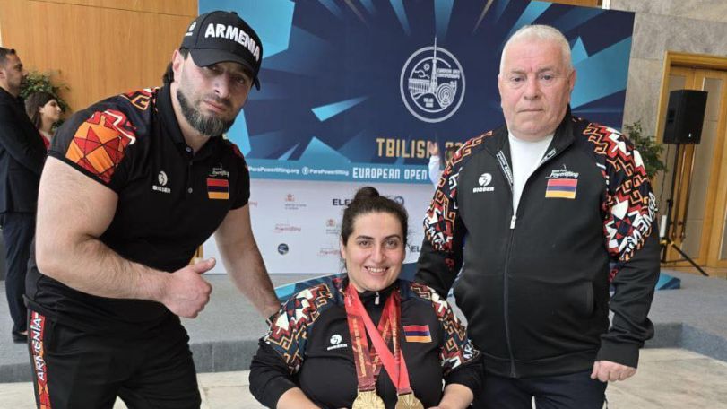 Armenian para-athlete Arevik Melkonyan wins gold at European Championships
