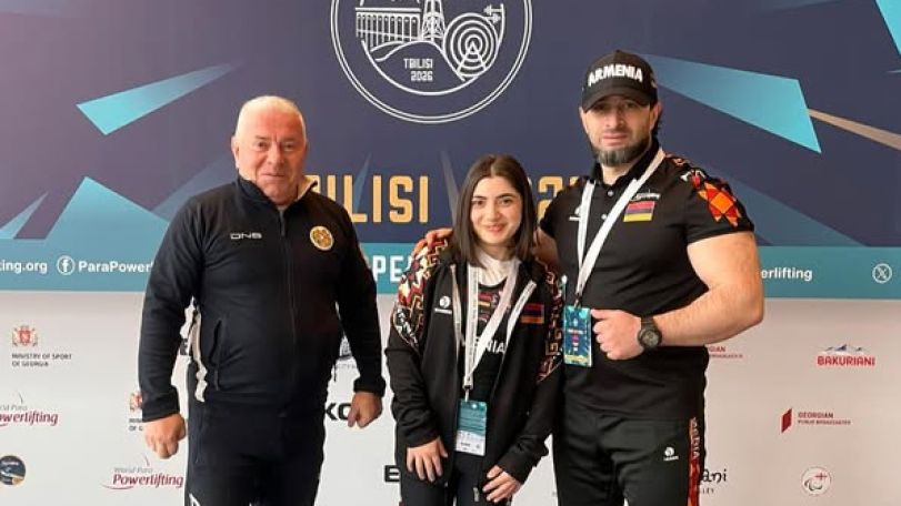 Armenian para-powerlifter Anyuta Petrosyan wins European silver