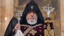 Armenian church leader offers condolences to Georgia on Patriarch Ilia II's death