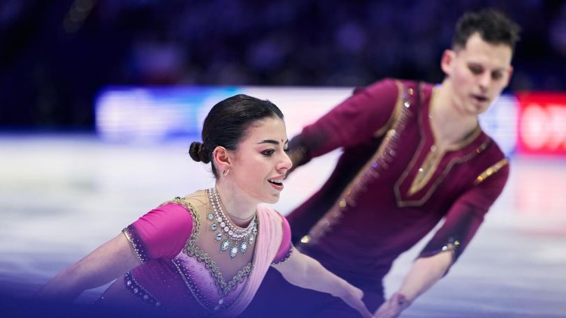Armenian pair make historic top-10 debut at World Figure Skating Championships