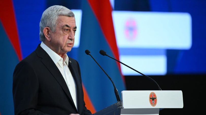 Former Armenian President Serzh Sargsyan marks 72nd birthday